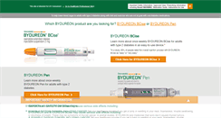 Desktop Screenshot of bydureon.com